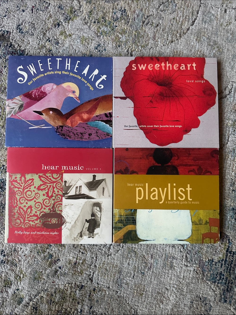 Lot of 4 Starbucks Hear Music CDs - Sweetheart+